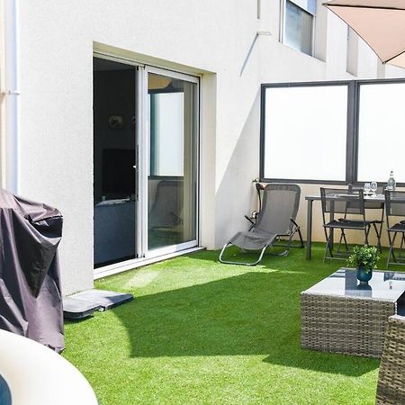 Superbe Appartement Avec Terrasse, Piscine & Parking Prive A Marsilya Dış mekan fotoğraf